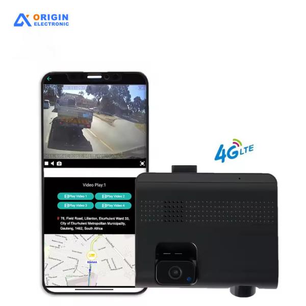 Quality Dual Lens Car Dash Camera Real Time Vehicle GPS Tracking System for sale