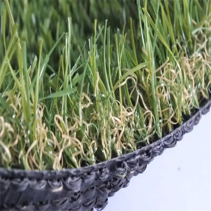 Washable Synthetic Turf Mat , 20mm 25mm 30mm Height Artificial Grass Carpet