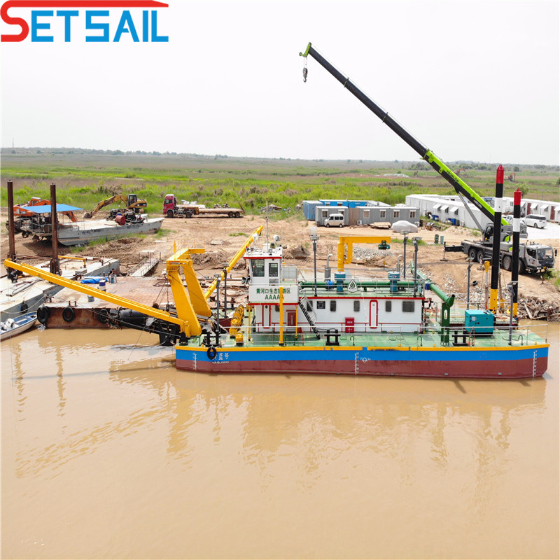 China New Customized Water Flow 800m3 Cutter Suction Dredge Equipment