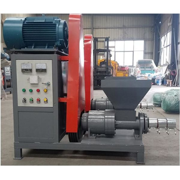 Rod Coal Charcoal Making Machine Briquetting Extruder Forming Press