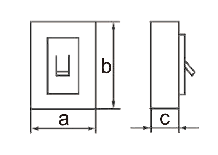 2P / 3P Standard Magnetic Type Molded Case Circuit Breaker AC600V 10A 16A 20A 32A 40A 50A 63A