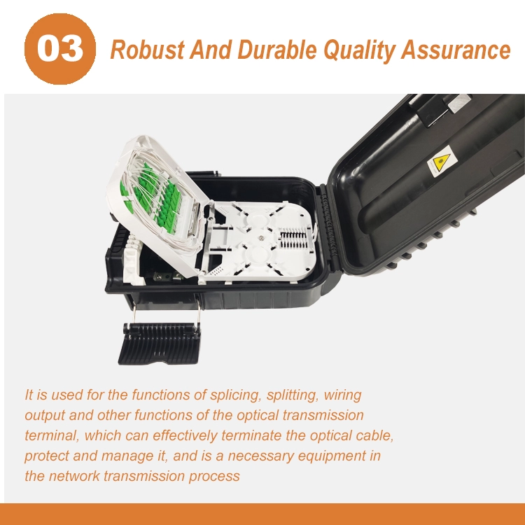 Outdoor IP65 16 Core FTTH FDB Fiber Optic Distribution Box