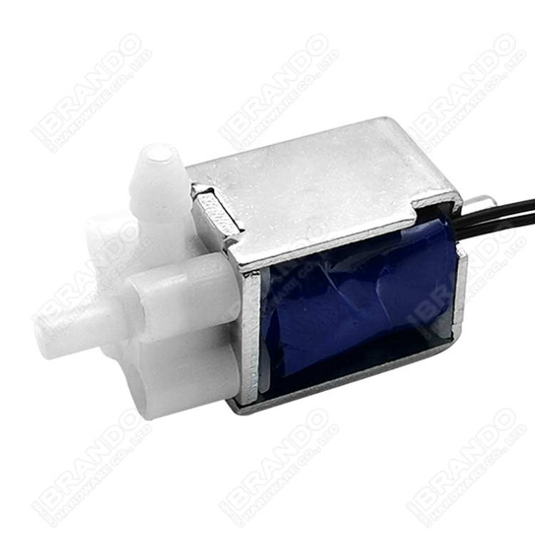2 Way Normally Closed Plastic Micro Air Solenoid Valve 6V 12V DC