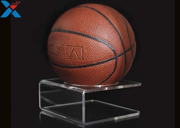 Quality Ball Bracket Acrylic Product Display Stand , Custom Perspex Display Stand for sale
