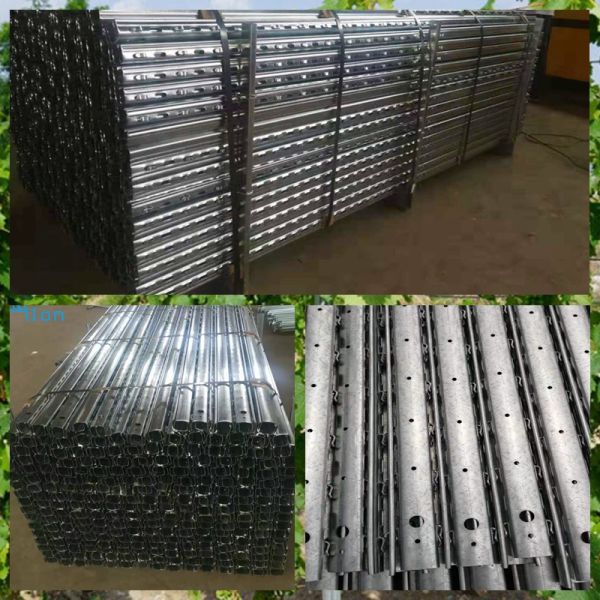 Vineyard Accessories Metal Trellis Posts Easy Installation Anti Corrosive