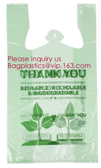 Custom Cornstarch 100% Compostable Biodegradable Trash bag,PLA compostable plastic fresh vegetables packaging bag PBAT
