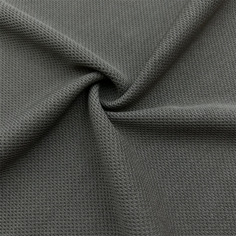 Garment Clothing 100% Polyester Pique Fabric For Breathable POLO Shirts And T-Shirts