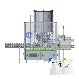 China Automatic Bottle Screw Capping Machine 20-100bpm For Trigger Spray Dispenser wholesale
