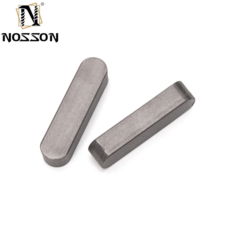 Metric Parallel Key Shaft Round Ended Feather Key Set Parallel Drive Shaft Keys 3mm 4mm 5mm 6mm Keyway Black Oxide DIN