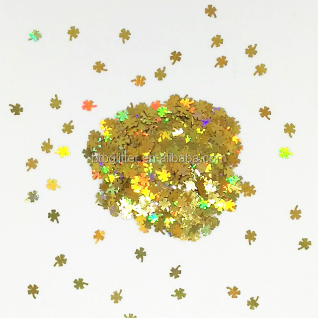 Easter-Themed 5mm Shaped HOHO Holographic Glitter in Assorted Colors