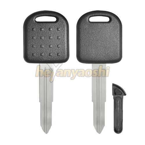Quality 1996-200 Suzuki Vitara Transponder Key Shell Replacement Black Key Blanks for Suzuki for sale