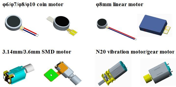 Dc Flat Powerful Toothbrush Vibrating Motor , Mini 3v Vibration Motor