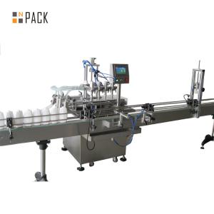 China High Accuracy Automatic Oil Filling Machine Touch Screen PLC Control wholesale