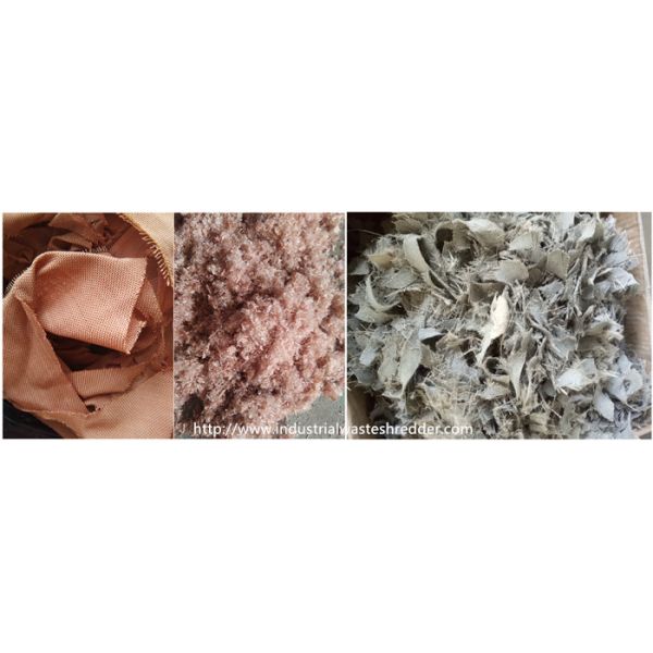High Efficiency Tablecloth Rag Cutting Machine Table Mat Shredder Widely Application