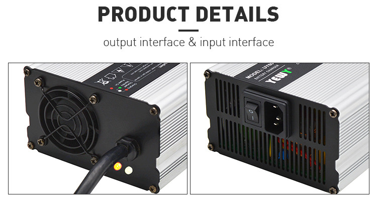 36V 12A Eco Friendly Golf Cart Battery Charger 600W Energy Efficient