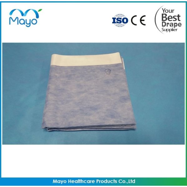 SMS 35gsm TUR Drape Clear Adhesive Incise Drapes With 3M Tape