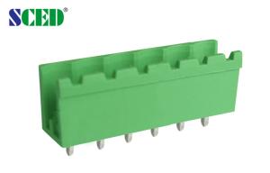 China Pitch 7.62mm 300V 18A Pluggable Terminal Block 2-16 Pin Header Male Sockets wholesale