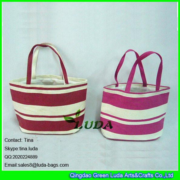 Quality LUDA striped small kids beach paper straw bag buy handbags online for sale