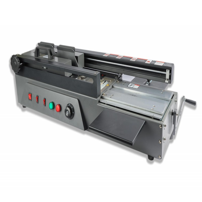Nanbo Electric Desktop Hot Glue Binding Machine 800W 320mm Manual Comb