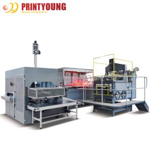 China 300g/M2 Rigid Box Making Machine 7mm Edge Folding Depth on sale