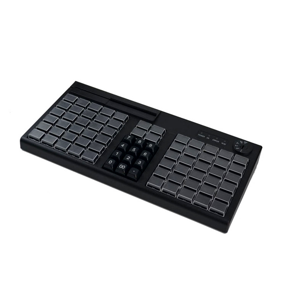 ABS Usb Wired POS Programmable Keyboard / Cash Register Keyboard