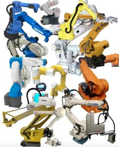 China 4 Axis Used Yaskawa Robots Payload 150kg Industrial Robotic Arm wholesale