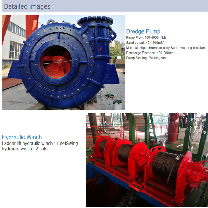 Made in China Factory 14inch Cutter Suction River Mud Dredger