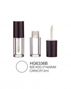 China 3ml Lip Gloss Cute Bottle Thick Wall Cosmetic Lip Gloss Packaging wholesale