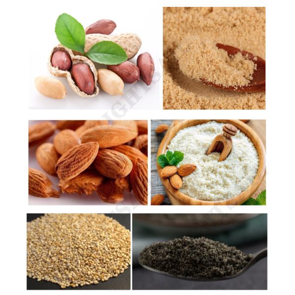 Food Iso Powder Grinder Machine 50 To 500 Kg Per Hr Capacity Flaxseed Processing