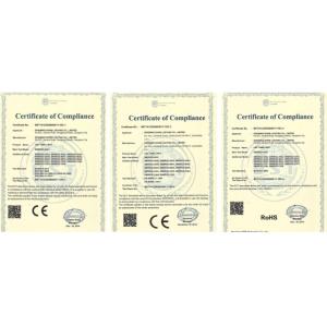 Singming Shine Lighting Certifications
