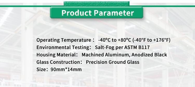 Aluminum Angle Slope Level Indicator Durable Circular Bulls-Eye Bubble Inclinometers