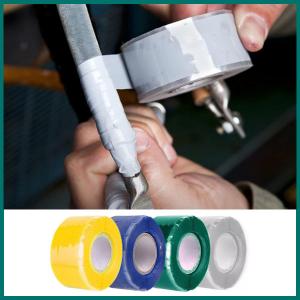 Silicone self fusing tape, insulation & fireproof for large cables and irregular shape conductor