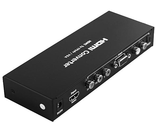 Quality HDMI to VGA or YPbPr converter for sale