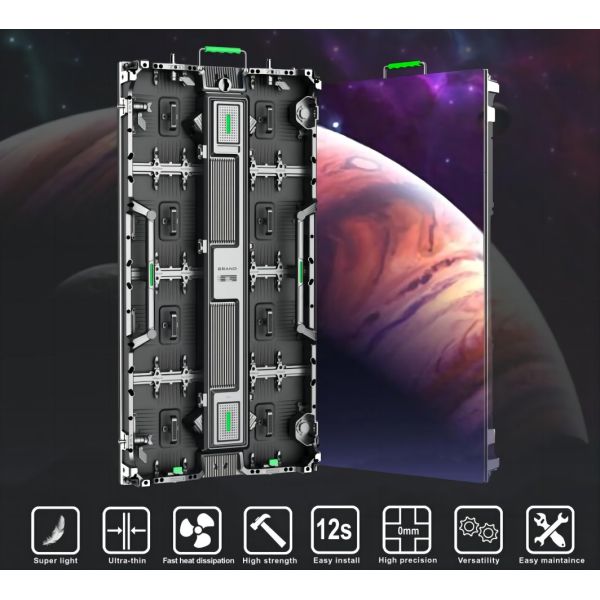 P2.6 P2.9 Outdoor Rental LED Display Full Color 500X1000mm LED Panel