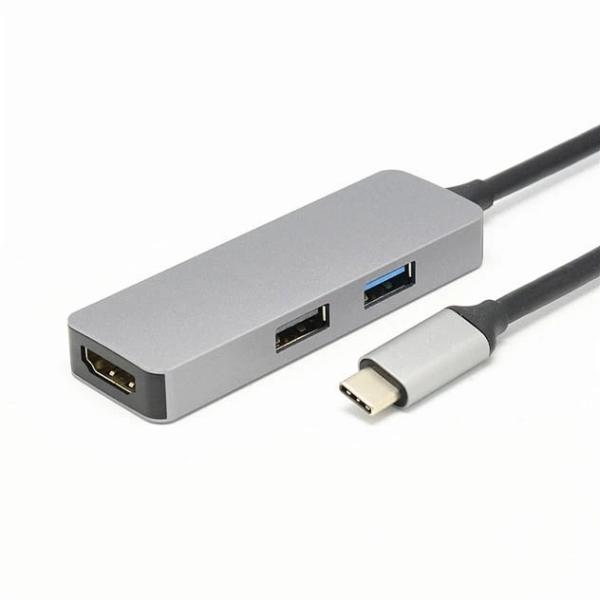 Quality Samsung S8 S8+ 4 In 1 HDMI 4K PD Usb Type C Powered Hub for sale