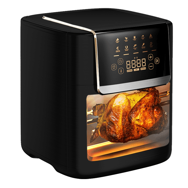 1800W White Air Fryer Ovens 12 Litre Digital Air Fryer Oil Free Wtih Wifi Tuya