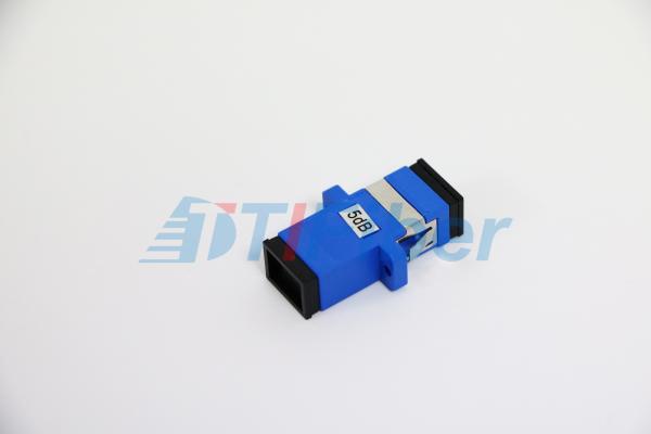 Quality SUPER Fixed Type 5db attenuator Sc Apc High Durability , Blue Color for sale