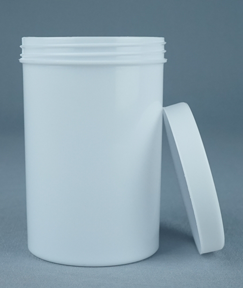 500ml Chemical Powder Plastic Packaging Jar With Lid