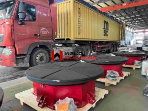 China 5-Ton Horizontal Turning Table With Remote Hand Control wholesale