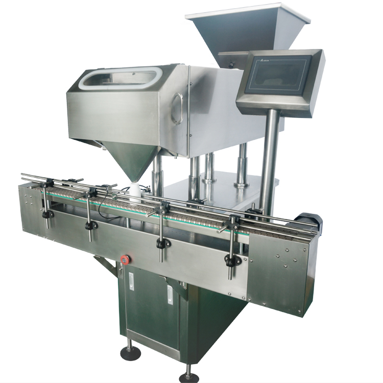 LTPM Electronic Tablet Counter 58KG Tablet Bottle Filling Machine