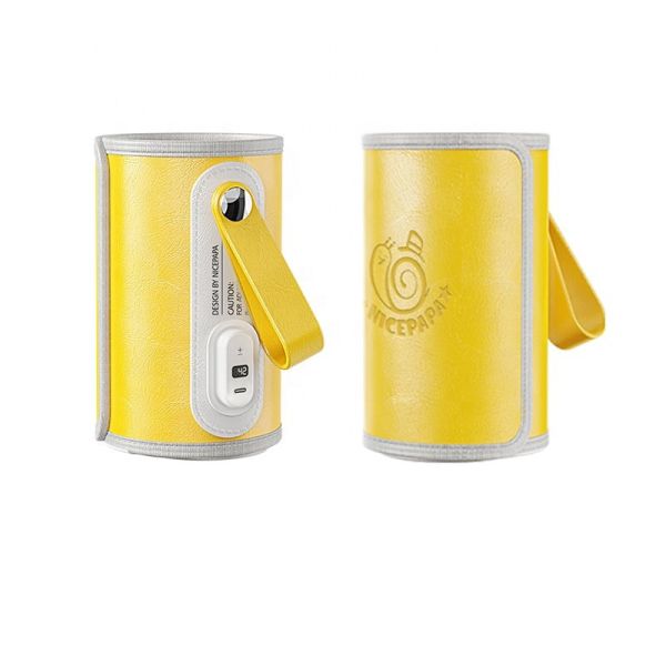 PPSU Portable Milk Temperature Control Bottle Warmer USB Charging Digital Display