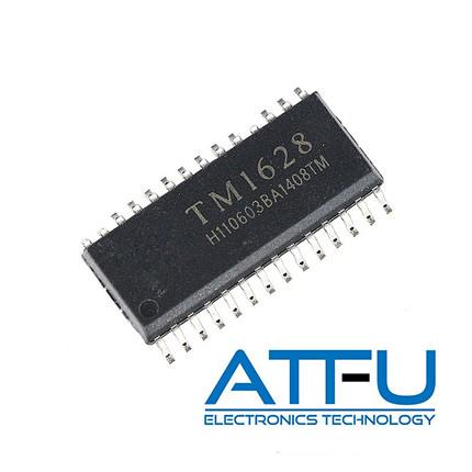 Quality CMOS Process Multiple Display 3V-5V LCD Driver Chip TM1628FS for sale