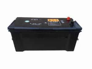 Black 12 V 150AH Calcium Lead Acid Car Battery For Marine Boats N150MF