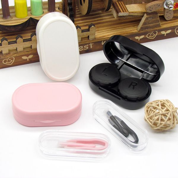 2016 customized colorful contact lens case