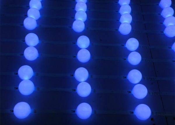Quality WS2811 RGB Smart Pixel Ball 40mm Diameter With 30pcs Module Per String for sale