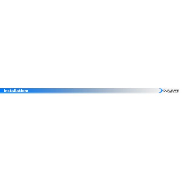 DUALRAYS D5 LED Moisture-proof Light with DIP Switchable Power/3CCT 160LPW Efficiency