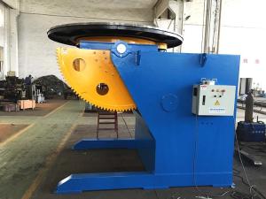 Tilting Rotation Arc Welding Table with Positioner , 2500 mm Table Diameter Servo Rotary Table