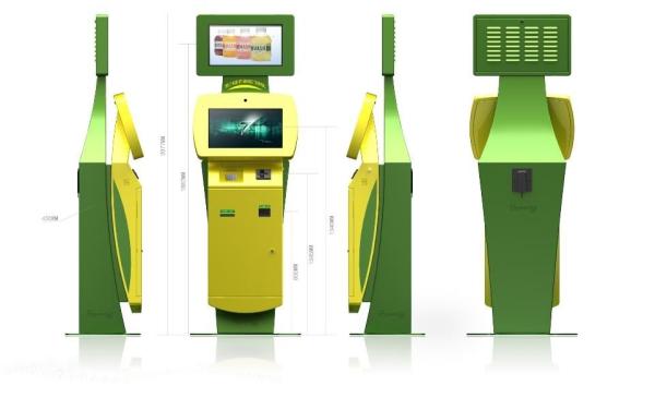 Quality Digital Multifunctional Touch Screen Self Service Photo Kiosk For Stations And Airports for sale