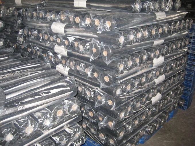 White Black Agriculture PP Weed Mat Fabric Custom-Size Non-Woven Ground Cover Weed Control PP Woven Cloth Geotextile Fabric