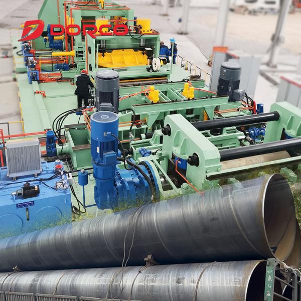 Quality Advanced Automatic Alarm Device Spiral Weld Pipe Mill Steady Operation for sale